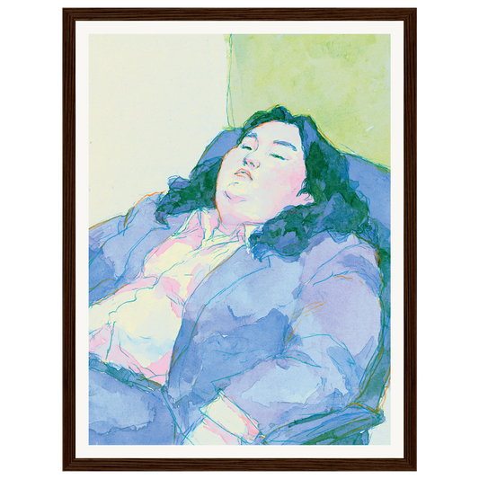 Soft Slumber — s0_framed_dark_wood