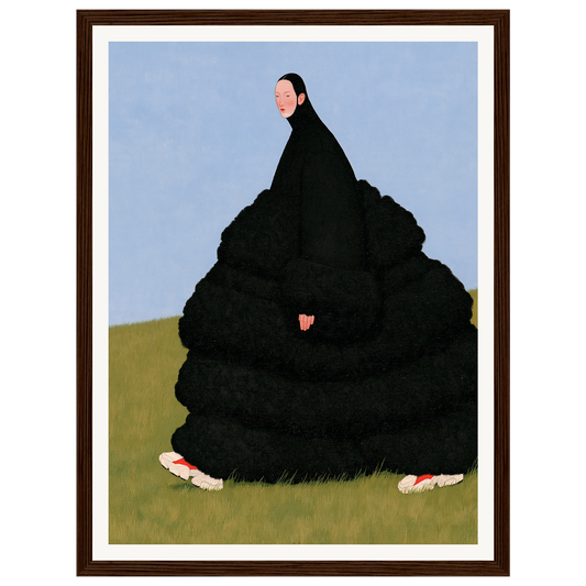 Quiet Giant — s0_framed_dark_wood