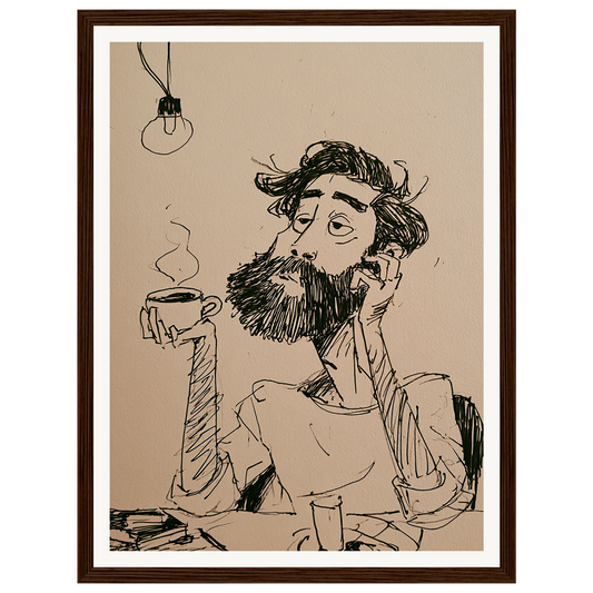 Morning Ritual — s0_framed_dark_wood