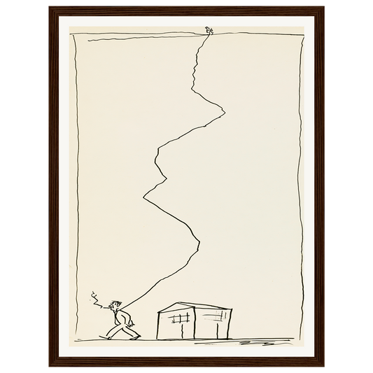 Quiet Return — s0_framed_dark_wood