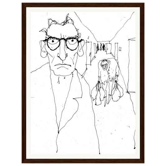 Old Friend — s0_framed_dark_wood