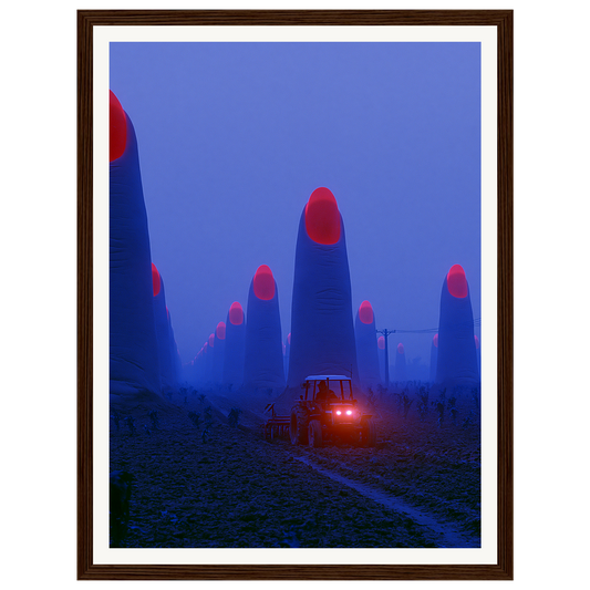 Foggy Trail — s0_framed_dark_wood