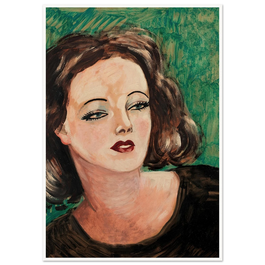 Sans titre (circa 1940 - 1942) Art Print | Francis Picabia - Framed Poster - 30x40 cm / 12x16″ - Black frame