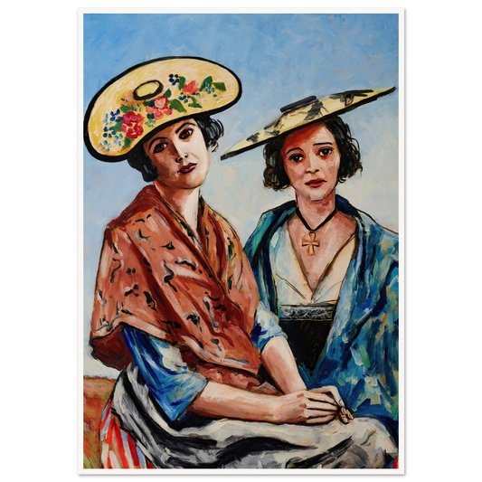Sans titre (circa 1940-1942) Art Print | Francis Picabia - Framed Poster - 30x40 cm / 12x16″ - Black frame