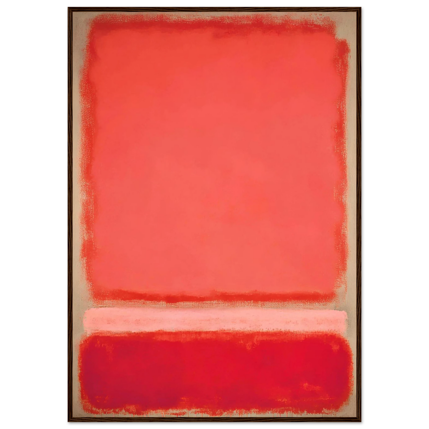 Soft Color Wash - Framed Poster - 30x40 cm / 12x16″ - Black frame