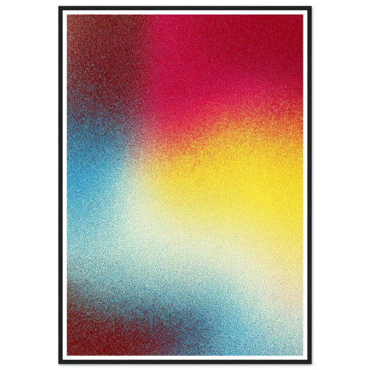 Solar Flashback - Framed Poster - 30x40 cm / 12x16″ - Black frame