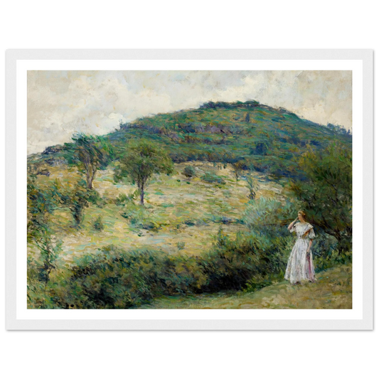 Springtime Stroll Art Print | Robert Reid - Framed Poster - 30x40 cm / 12x16″ - Black frame
