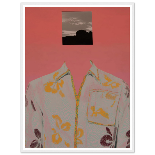 Square Headless - Framed Poster - 30x40 cm / 12x16″ - Black frame