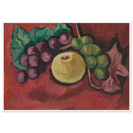 Still Life (1929) Art Print | Marsden Hartley - Framed Poster - 30x40 cm / 12x16″ - Black frame