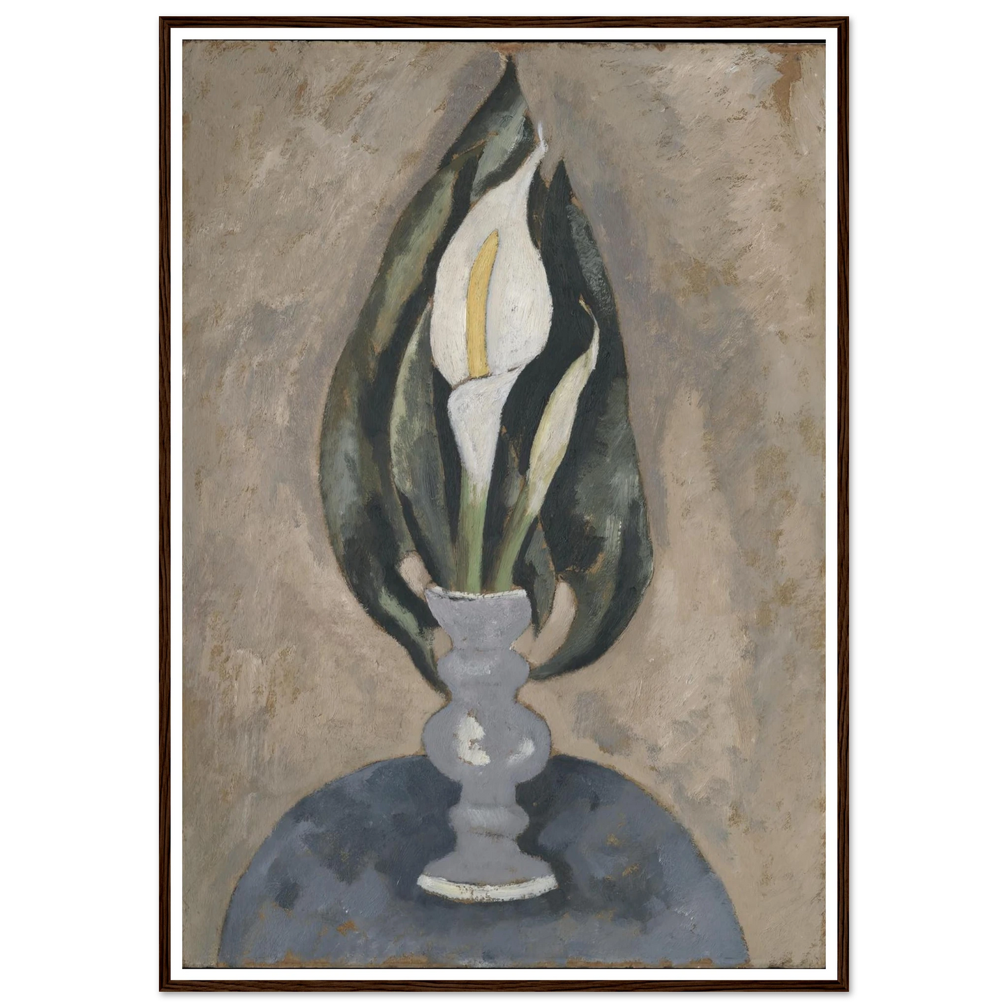 Still Life No. 16 (circa 1920) Art Print | Marsden Hartley - Framed Poster - 30x40 cm / 12x16″ - Black frame