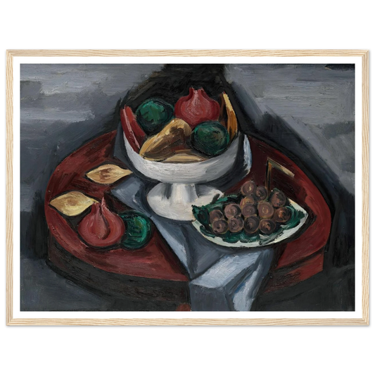 Still Life No. 2 (circa 1921 –23) Art Print | Marsden Hartley - Framed Poster - 30x40 cm / 12x16″ - Black frame