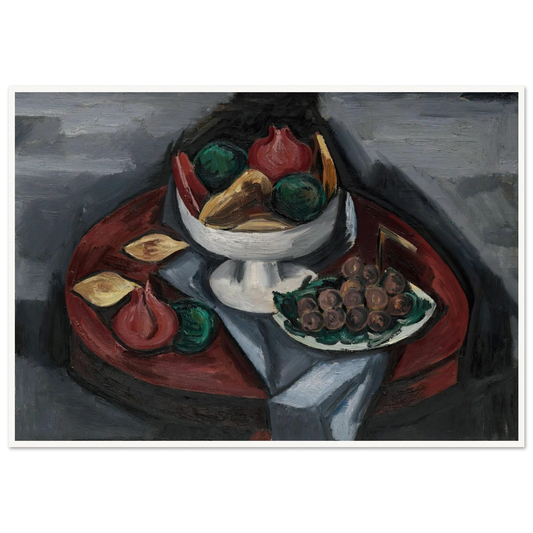 Still Life No. 2 (circa 1921 –23) Art Print | Marsden Hartley - Framed Poster - 30x40 cm / 12x16″ - Black frame