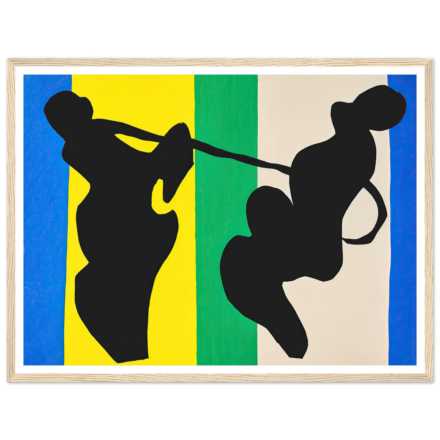 The cowboy (1947) Art Print | Henri Matisse - Framed Poster - 30x40 cm / 12x16″ - Black frame