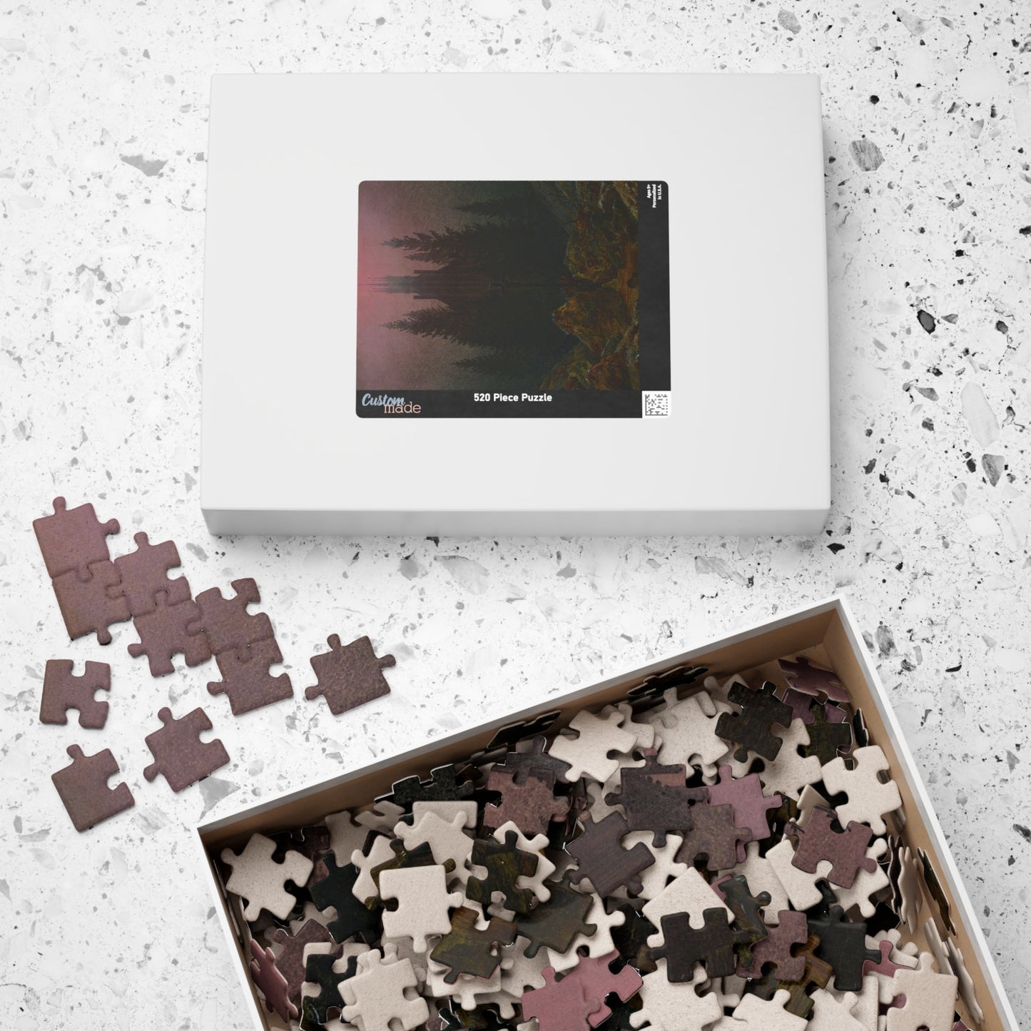 The Cross in the Mountains Puzzle | Caspar David Friedrich - - 252 pcs (Vertical) -