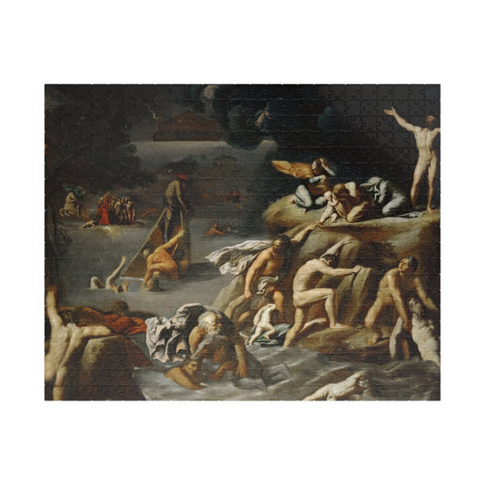 The Flood Puzzle | Antonio Carracci - - 252 pcs (Horizontal) -