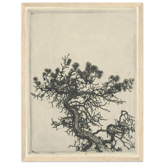 The Hunchback (1900-1925) Art Print | Ernest Haskell - Framed Poster - 30x40 cm / 12x16″ - Black frame