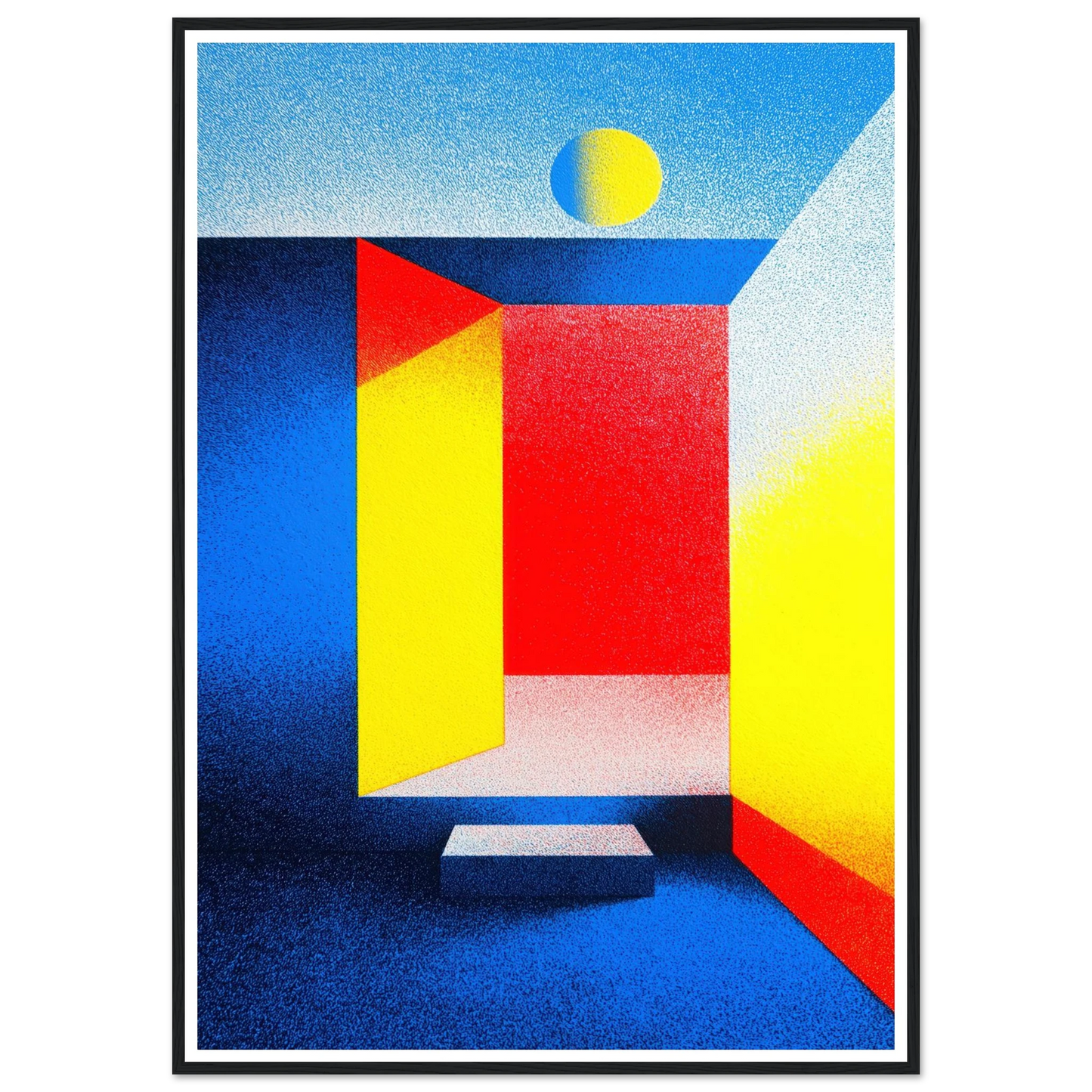 The Inner Gate - Framed Poster - 30x40 cm / 12x16″ - Black frame