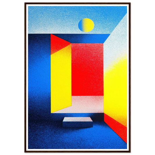 The Inner Gate - Framed Poster - 30x40 cm / 12x16″ - Black frame