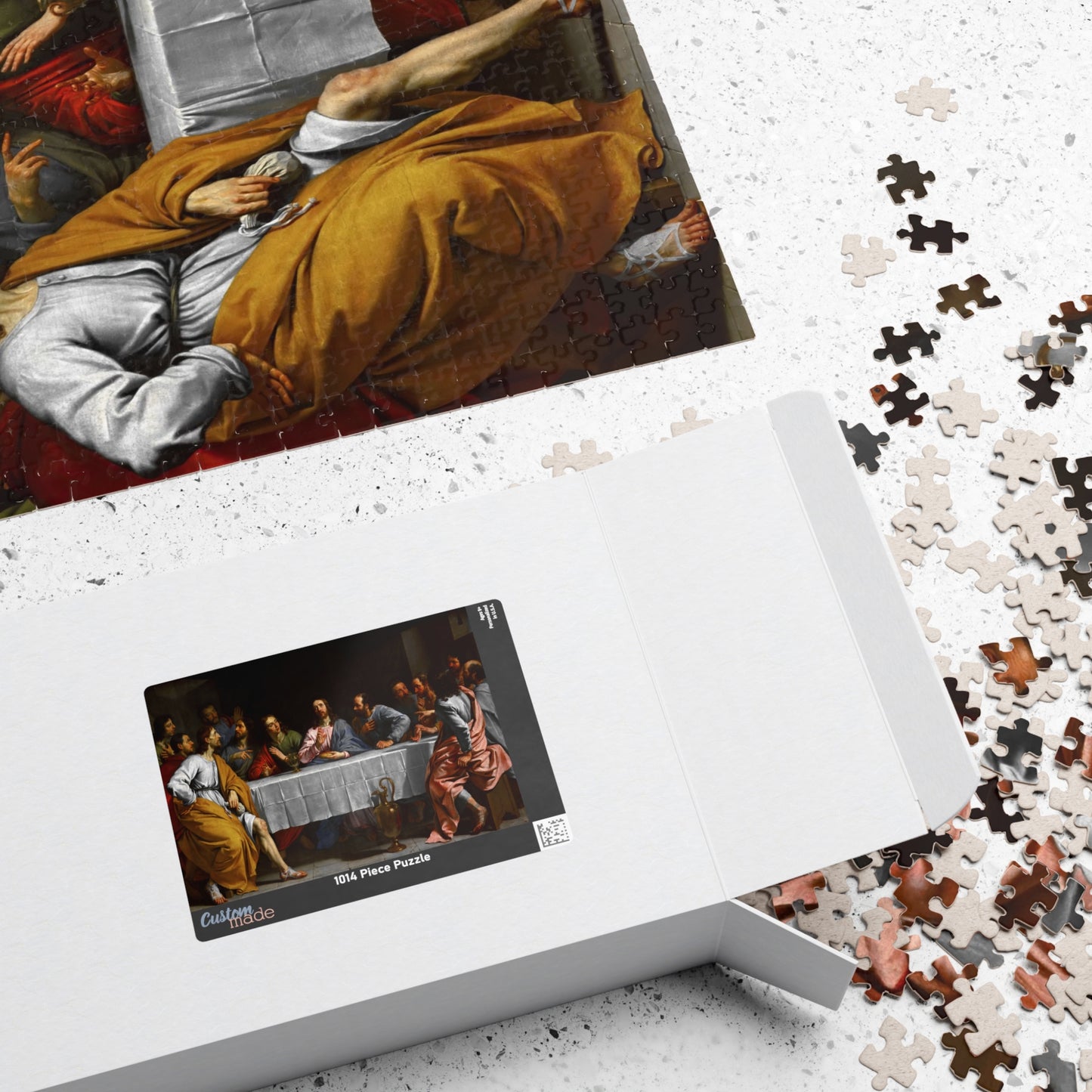 The Last Supper Puzzle | Philippe De Champaigne - - 1014 pcs (Horizontal) -