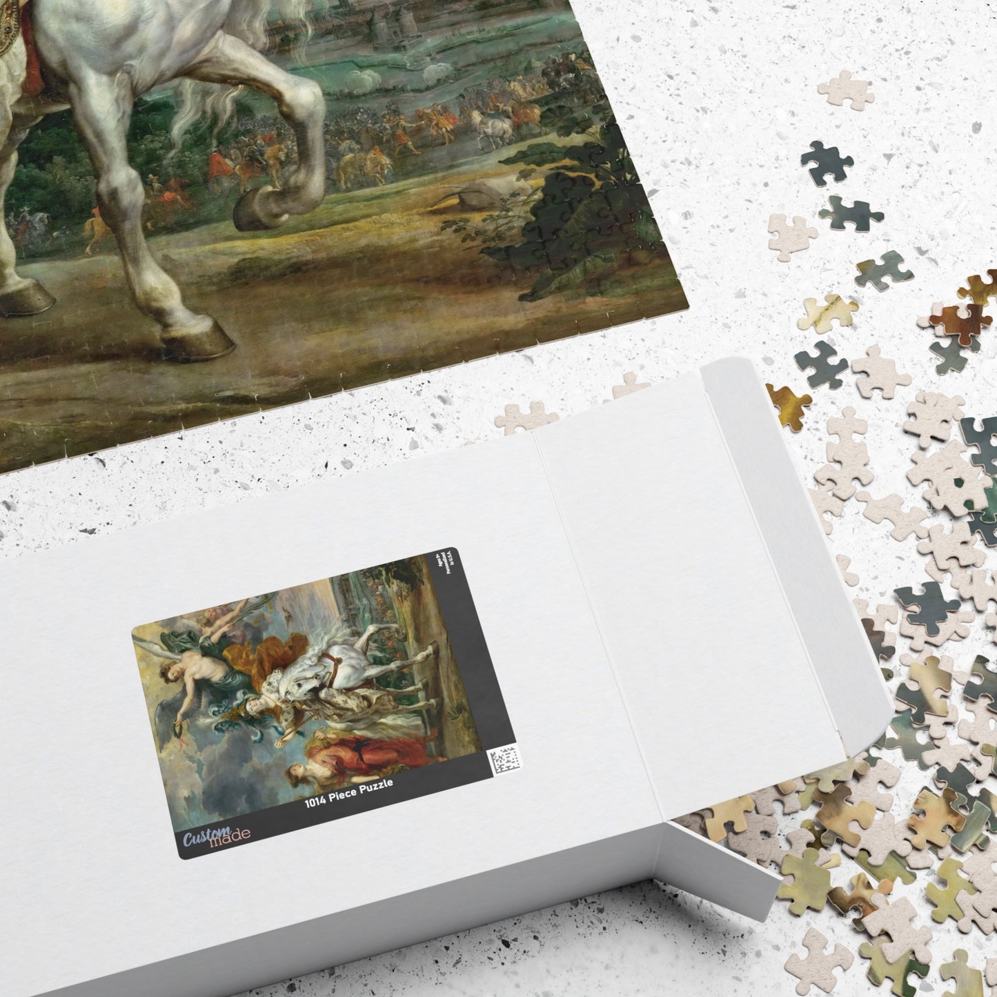The Triumph of Juliers from the Marie de’ Medici Cycle Puzzle | Peter Paul Rubens - - 1014 pcs (Vertical) -