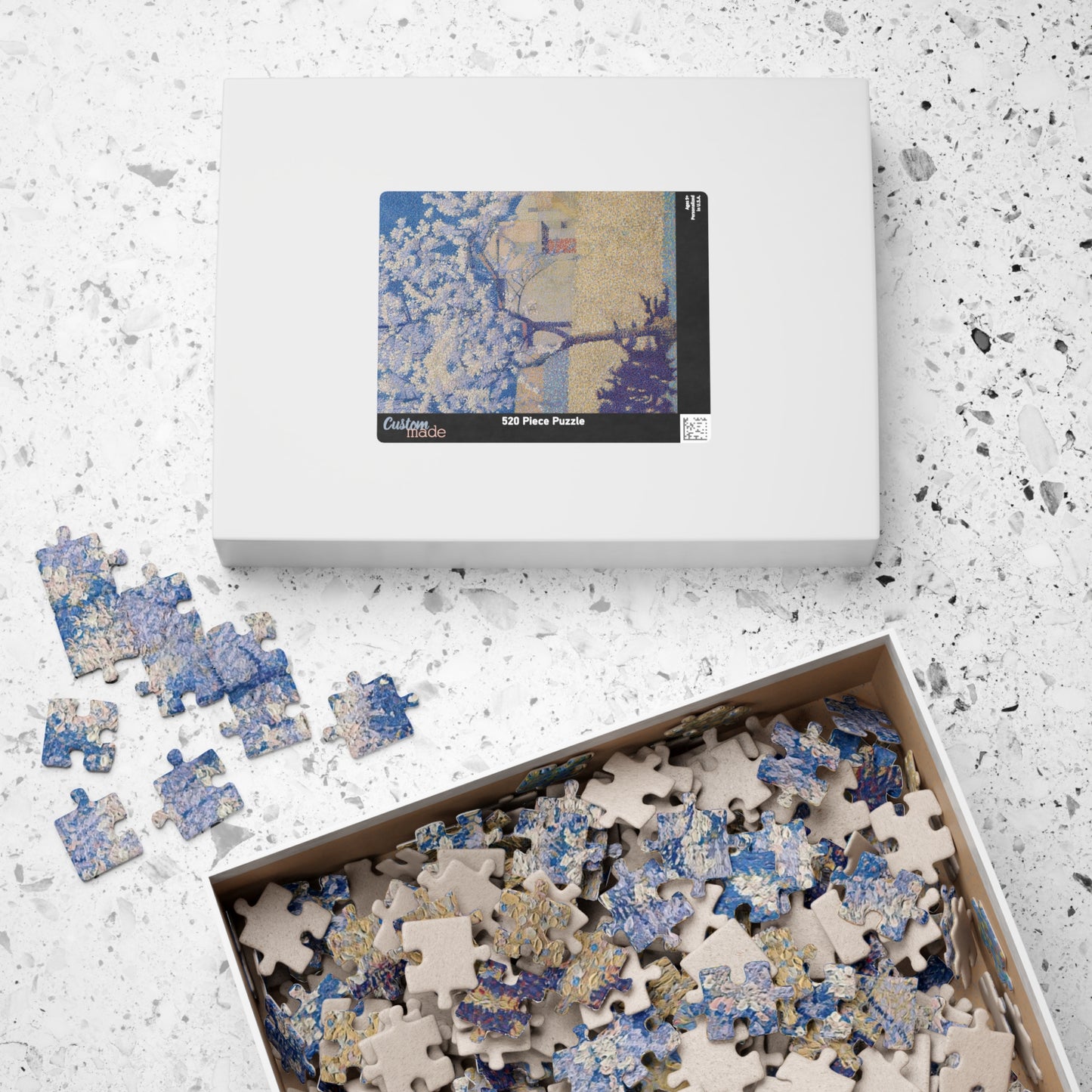 Tree in Bloom Puzzle | Achille Lauge - - 252 pcs (Vertical) -