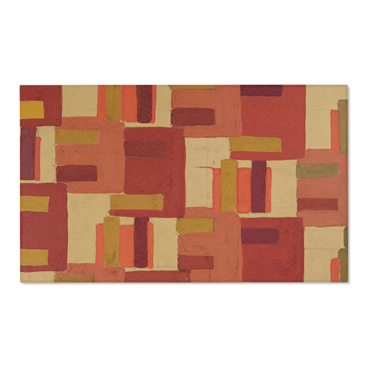 Untitled (Textile design no IV) (circa 1925) Rug | Frances Hodgkins - - 36" × 24" -