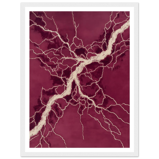 Velvet Wine - Framed Poster - 30x40 cm / 12x16″ - Black frame