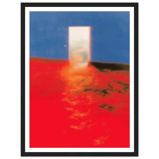 Vermilion Divide - Framed Poster - 30x40 cm / 12x16″ - Black frame