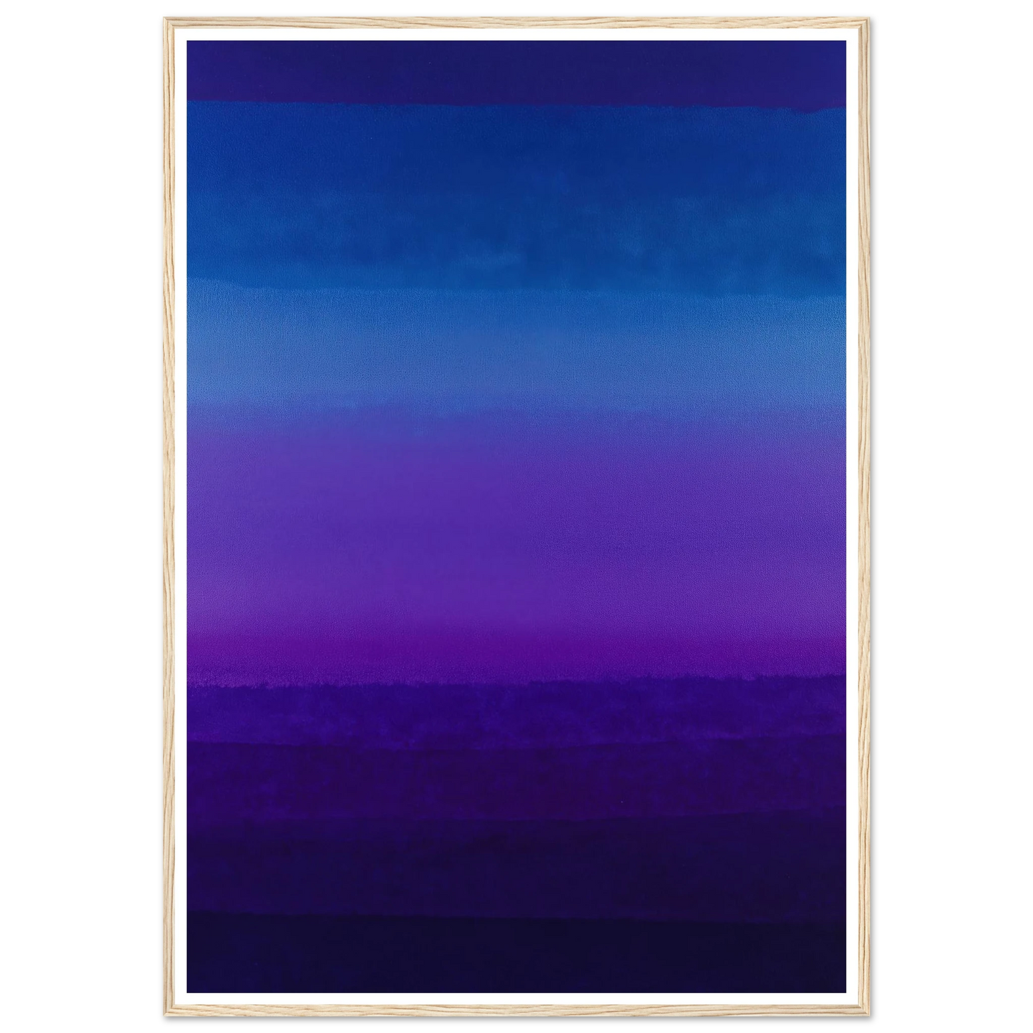 Violet Echo Chamber - Framed Poster - 30x40 cm / 12x16″ - Black frame