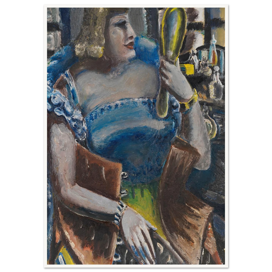 Wassernixe (1940-1948) Art Print | Paul Kleinschmidt - Framed Poster - 30x40 cm / 12x16″ - Black frame