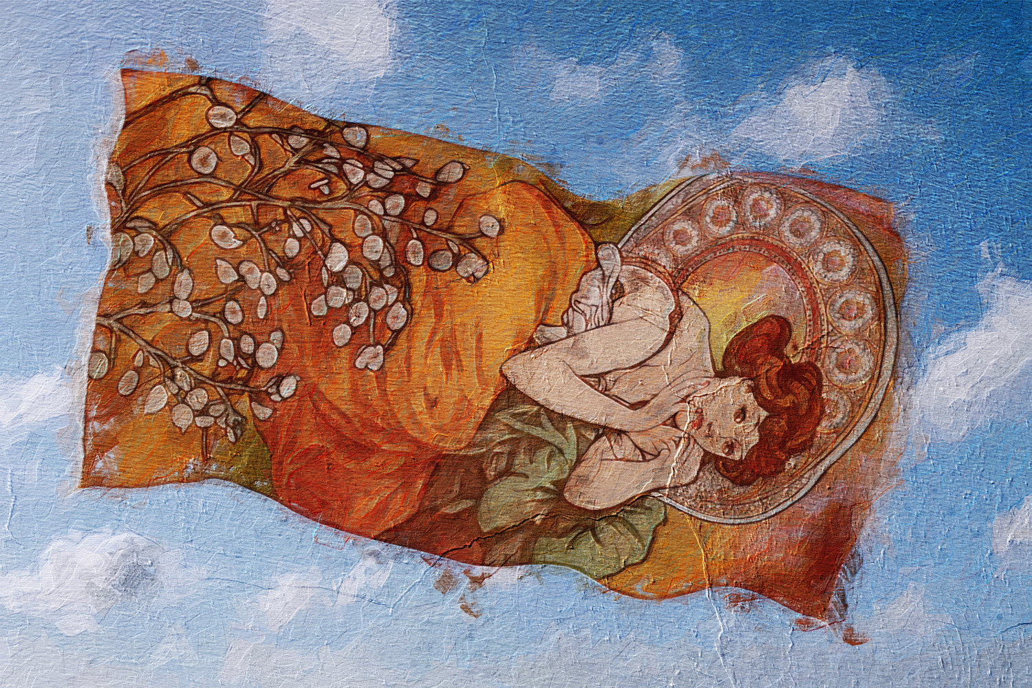 Alphonse Mucha: The Legacy Scarf Collection-Quipham Collections