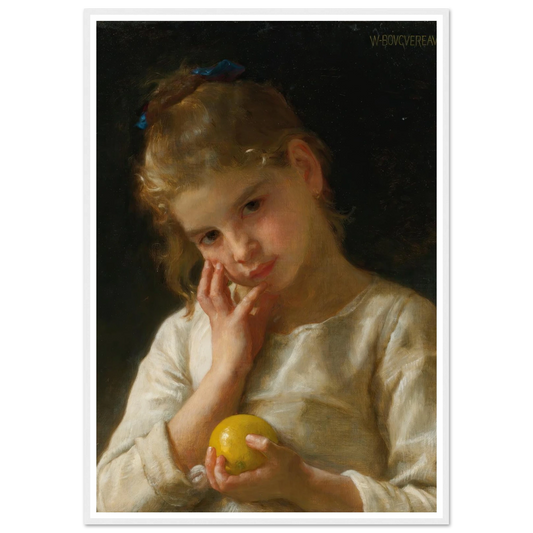 Le Citron (1899) Art Print | William Bouguereau-Quipham Collections