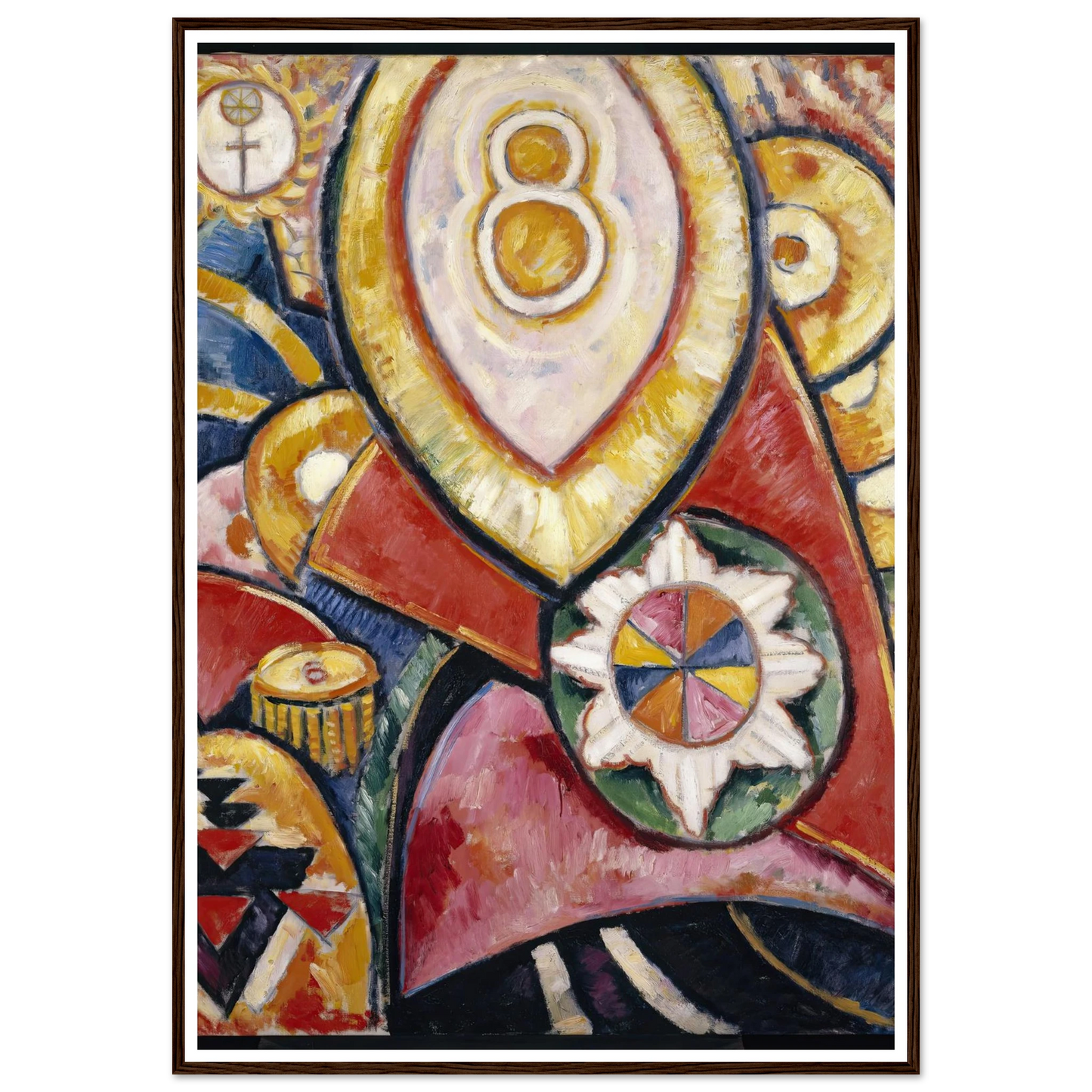 Painting No. 48 (1913) Art Print | Marsden Hartley-Quipham Collections