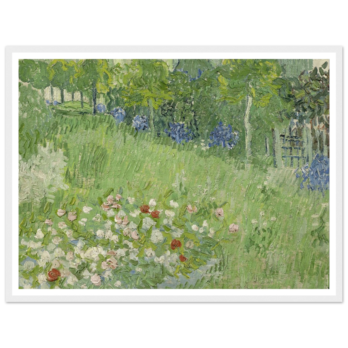 Daubigny’s garden Art Print | Vincent van Gogh-Quipham Collections