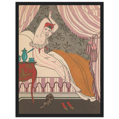 La Belle Matineuse (1914) Art Print | George Barbier-Quipham Collections