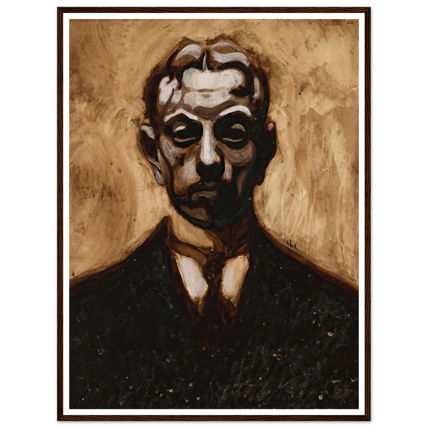 Autoportrait Art Print | Leon Spilliaert-Quipham Collections