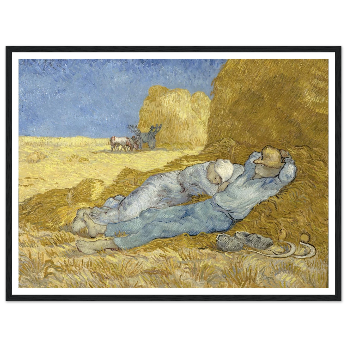 The Siesta (After Millet) Art Print | Vincent van Gogh-Quipham Collections