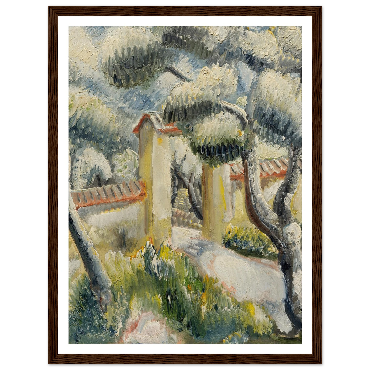Landschaft in Südfrankreich (Parkausgang) (1939) Art Print | Paul Kleinschmidt-Quipham Collections