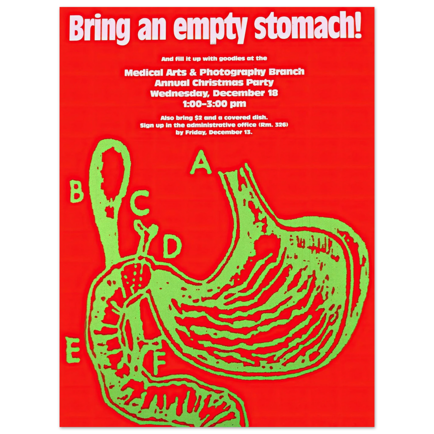 Bring an empty stomach! Art Print | National Institutes of Health-Quipham Collections