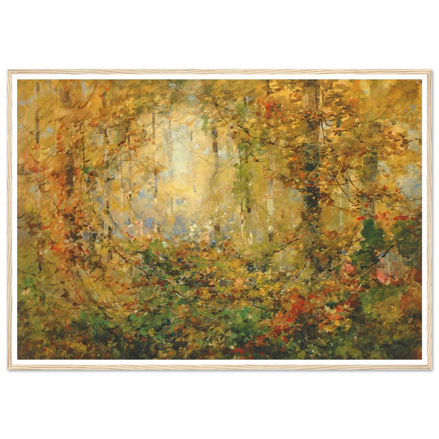 Autumn Tangle (1920) Art Print | William Henry Holmes-Quipham Collections