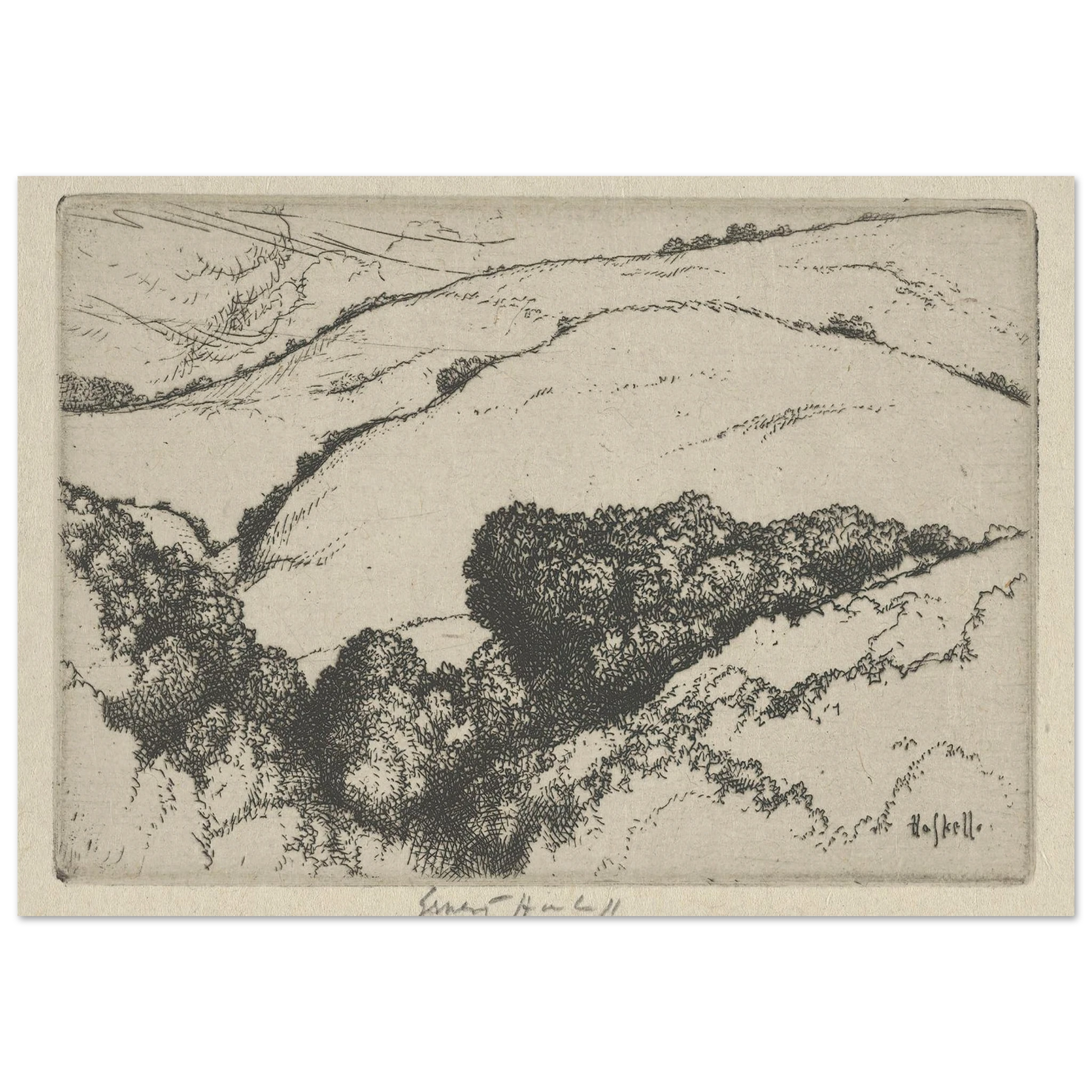 Little Arroyo (1920) Art Print | Ernest Haskell-Quipham Collections