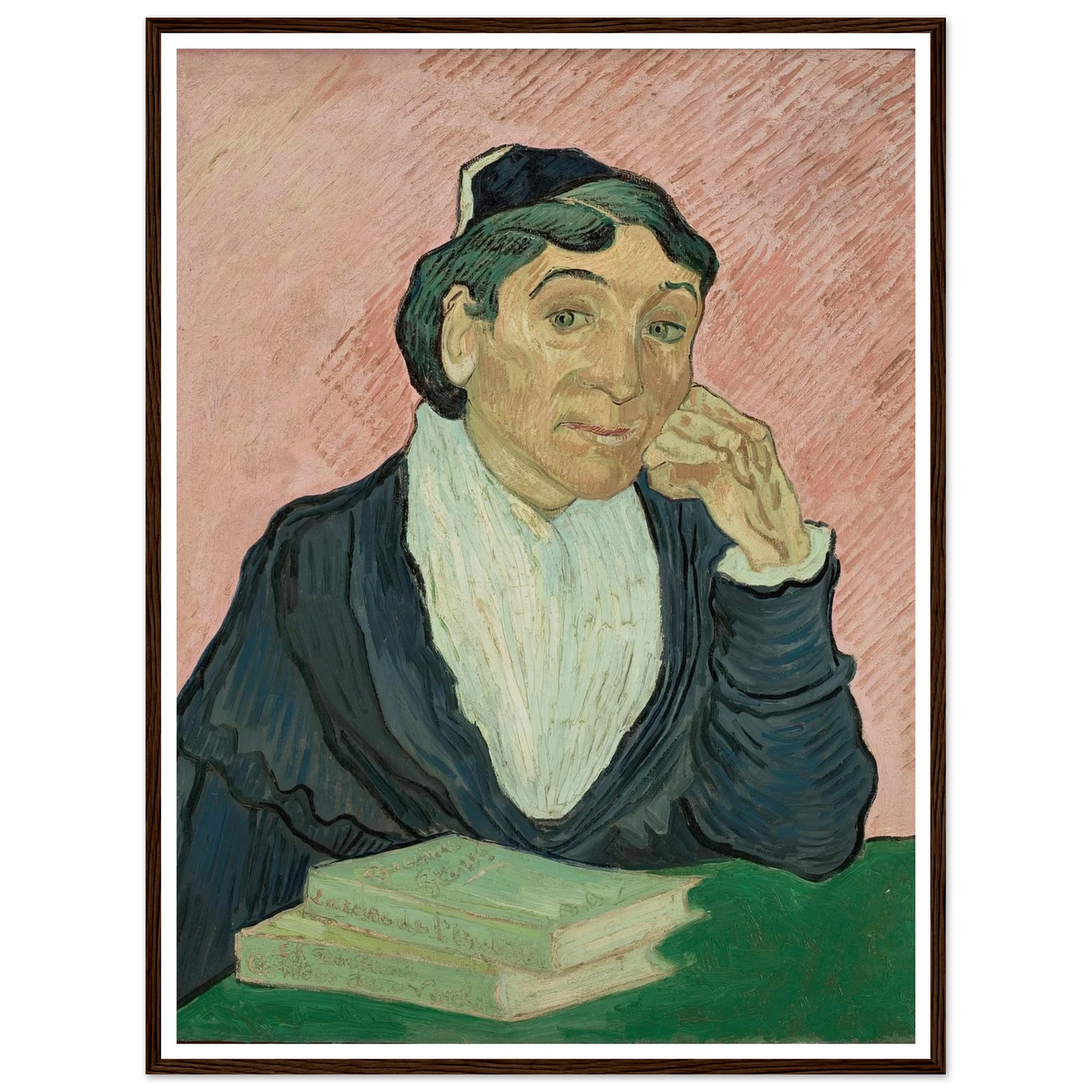 The Woman from Arles (1890) Art Print | Vincent van Gogh-Quipham Collections