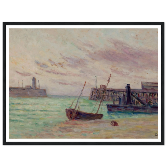 Le Entrée du Port Art Print | Maximilien Luce-Quipham Collections