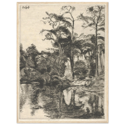 Alligator Pool (1914) Art Print | Ernest Haskell-Quipham Collections