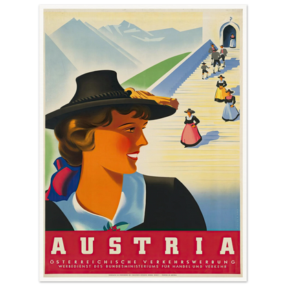 Austria Art Print | Joseph Binder-Quipham Collections