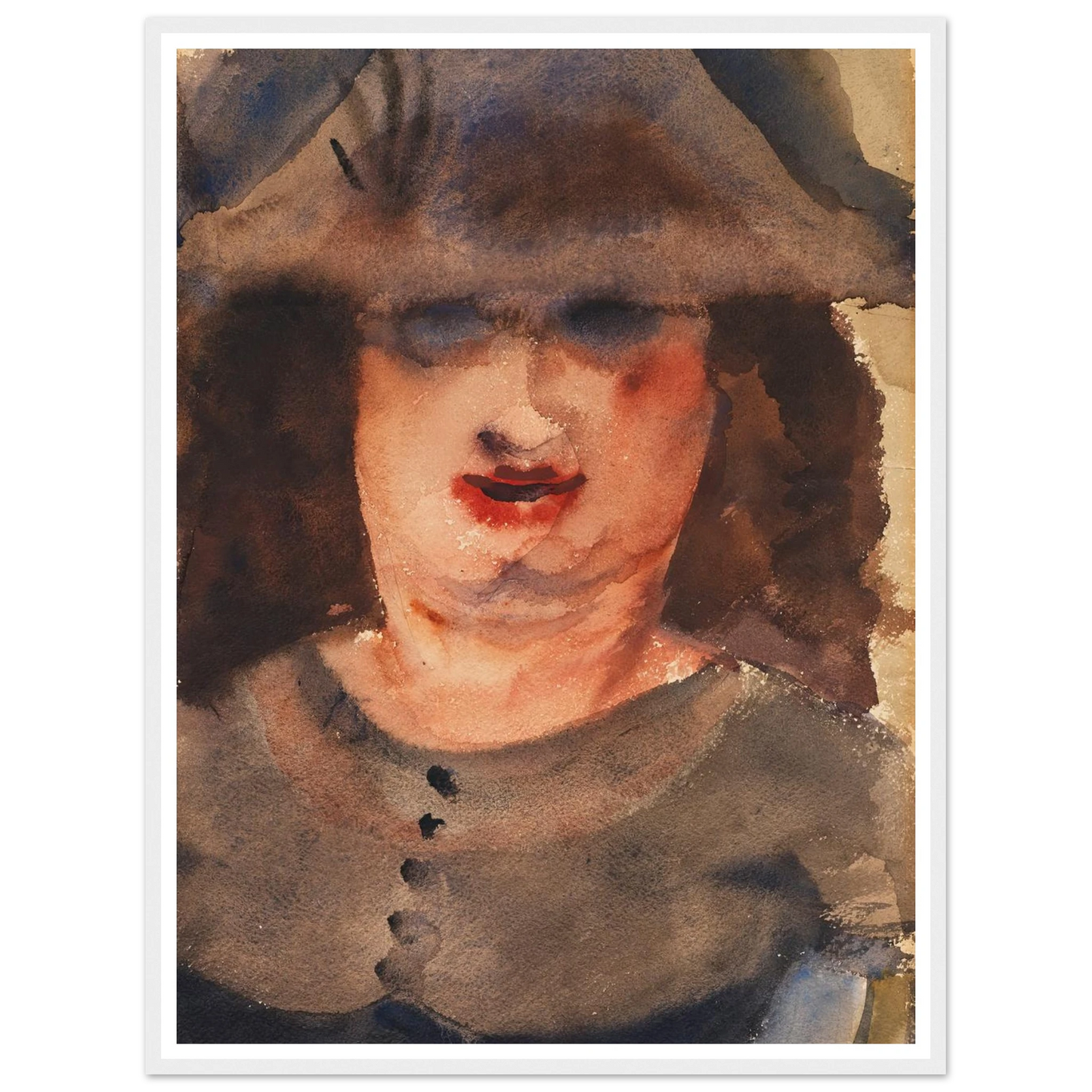 Frau (1925) Art Print | Paul Kleinschmidt-Quipham Collections