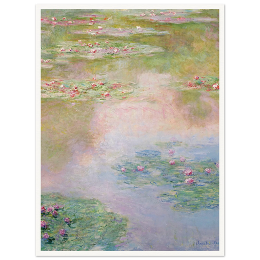 Nymphéas (1907) Art Print | Claude Monet-Quipham Collections