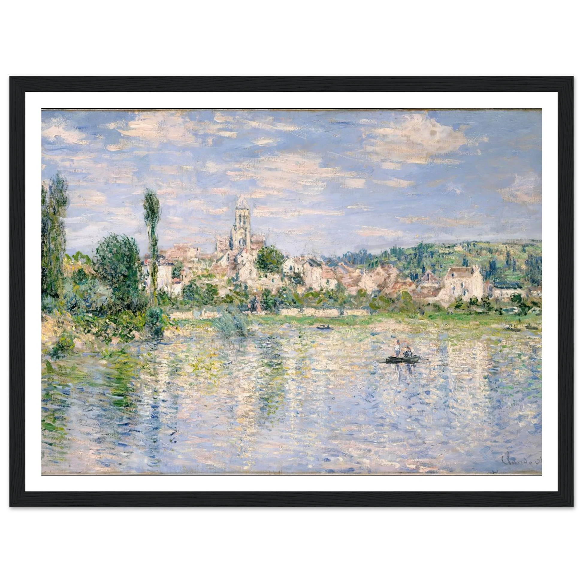 Vétheuil in Summer (1880) Art Print | Claude Monet-Quipham Collections