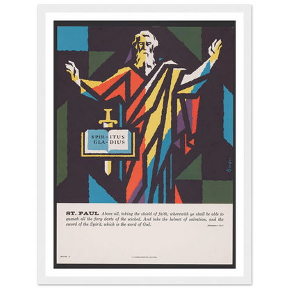 St. Paul (1962) Art Print | Joseph Binder-Quipham Collections