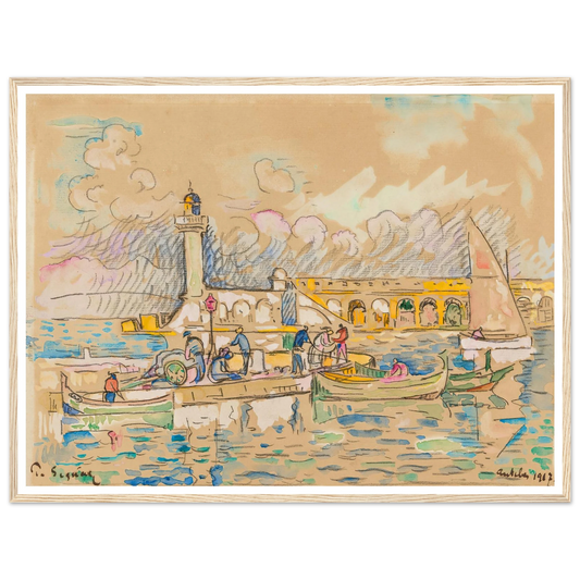 Antibes (1917) Art Print | Paul Signac-Quipham Collections